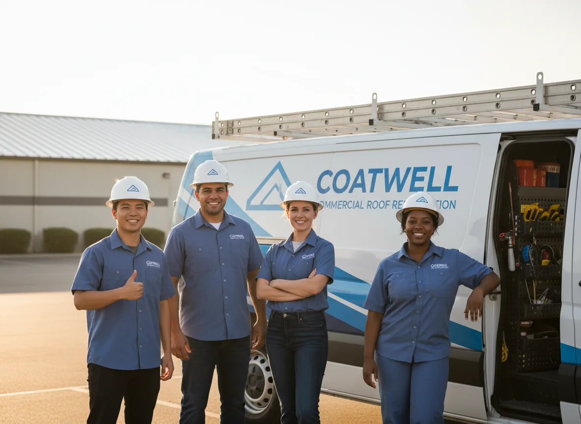 Commercial roof coating company in Burien, WA
